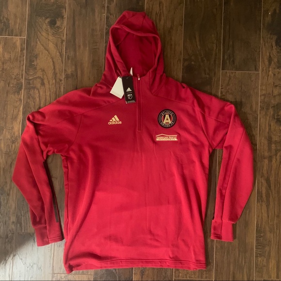 adidas Other - Adidas Atlanta United quarter zip travel jacket